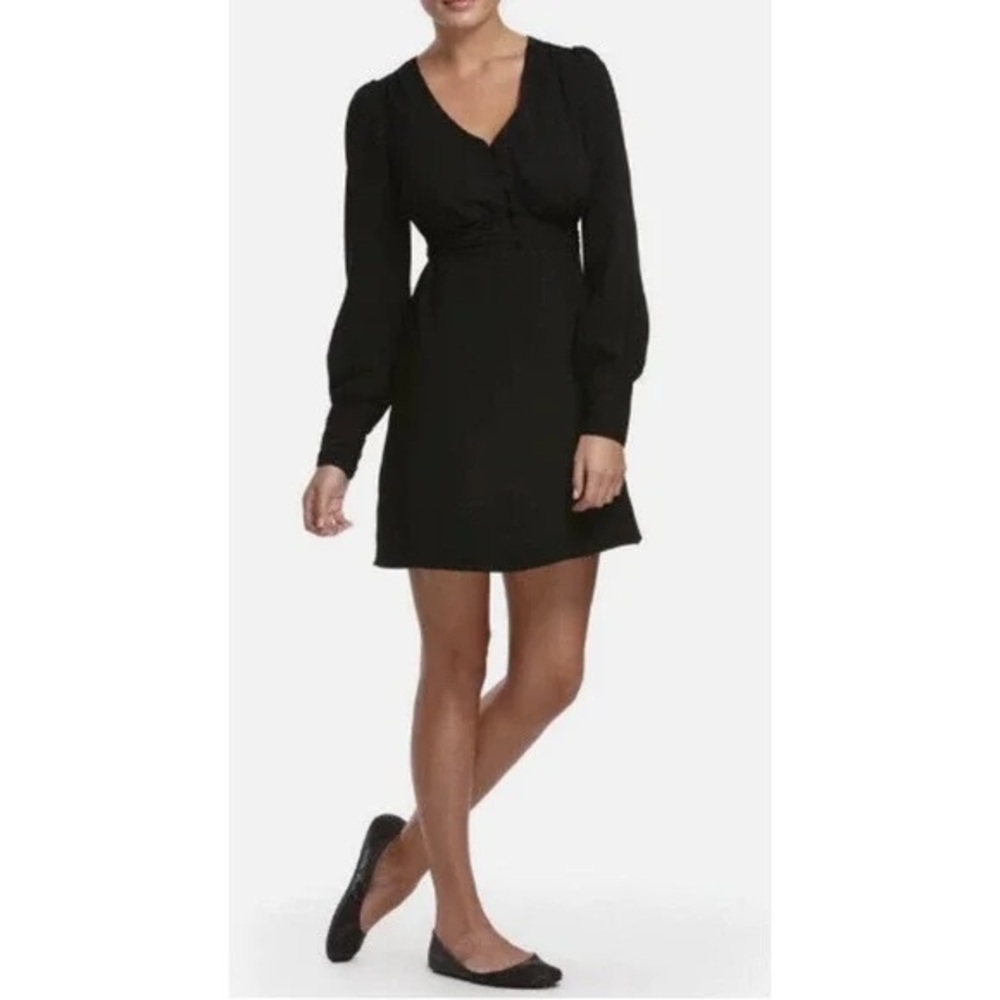 NWOT Alice Temperley for Target Long Sleeve Black Dress Size Large